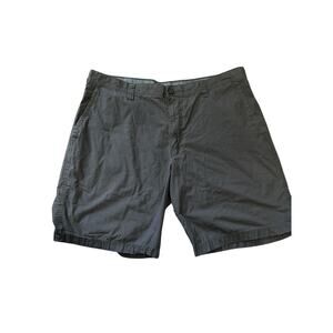 Columbia Men’s Casual Flat‎ Front Pockets Chino Shorts Dark Gray Size 40 x 10